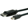 Kabel DisplayPort  v1.1, DP - Mini DP, M/M, 2.0m, crni